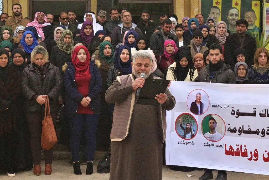 Şêniyên Tebqayê dest bi greva birçîbûnê kir