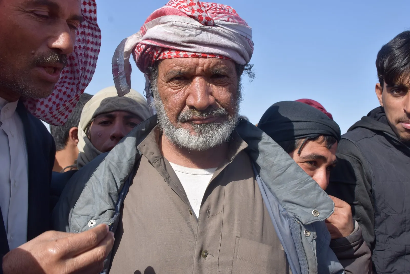 Koçberên ku gihîştin herêmên ewle, kêfxweşiya xwe anî ziman