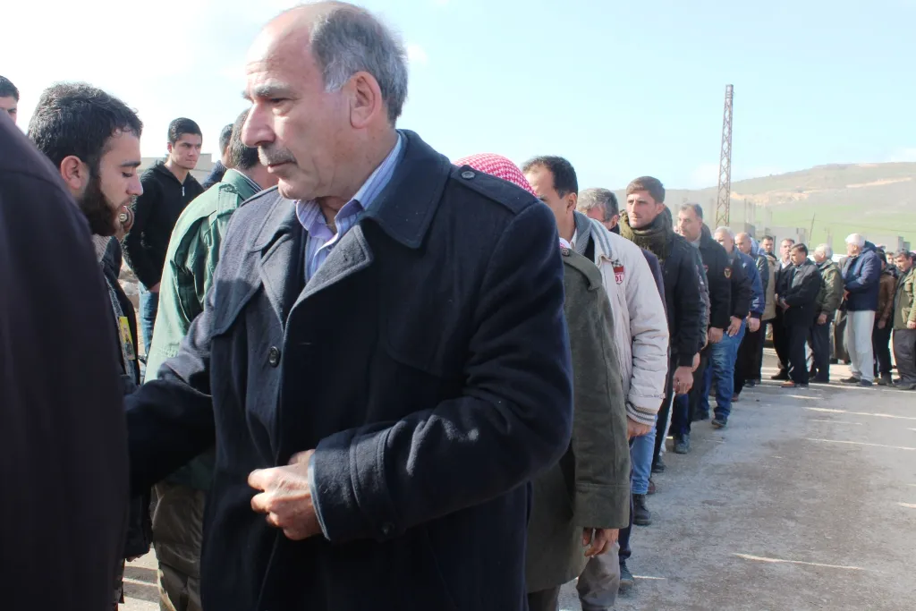 Merasîma sersaxiya şehîd Mehmûd li Kobanê pêk hat