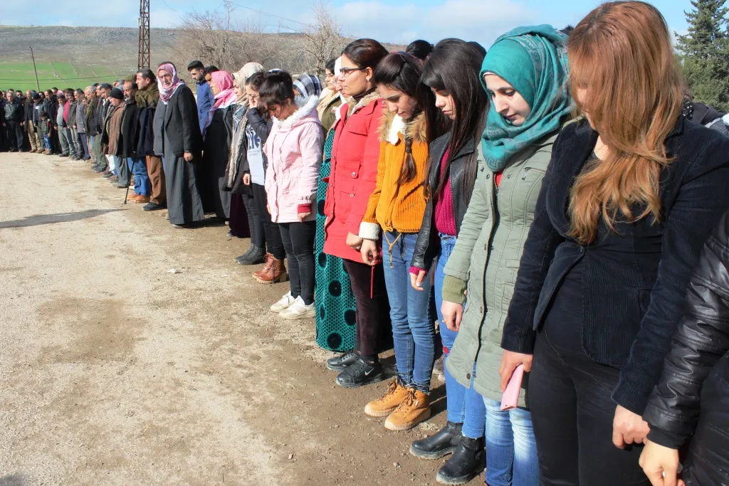 Merasîma sersaxiya şehîd Mehmûd li Kobanê pêk hat