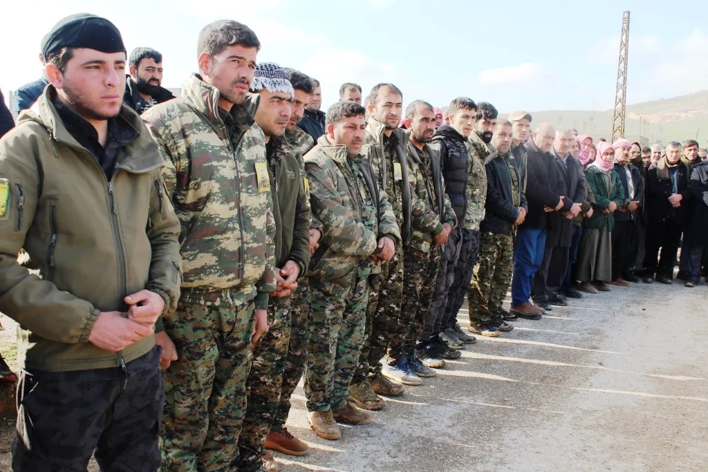 Merasîma sersaxiya şehîd Mehmûd li Kobanê pêk hat