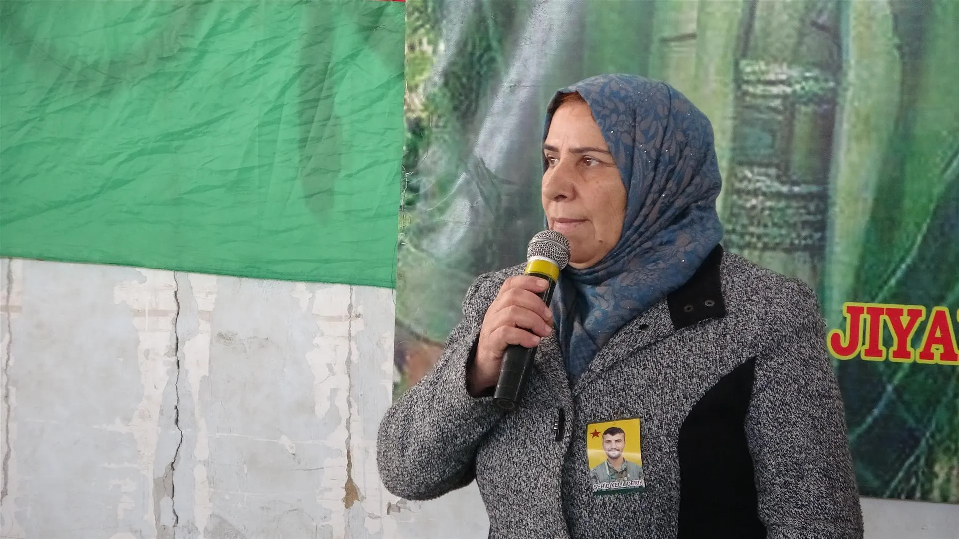 Şêniyên Dêrikê sersaxî ji malbata şehîd Xelîl Dêrîk re xwest