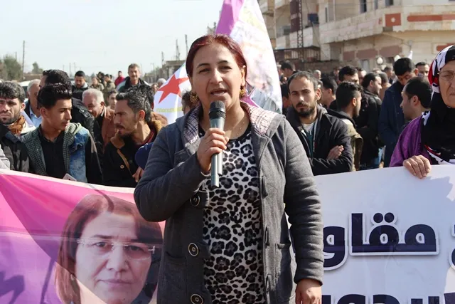 Şêniyên Dirbêsiyê û Tirbespiyê piştgirî da Leyla Guven