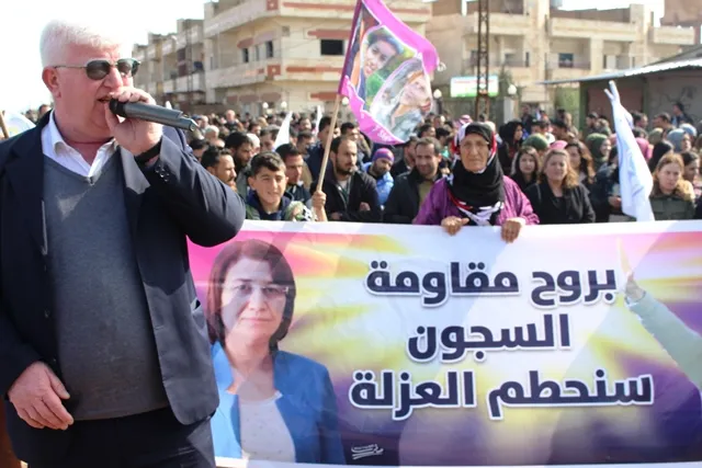 Şêniyên Dirbêsiyê û Tirbespiyê piştgirî da Leyla Guven