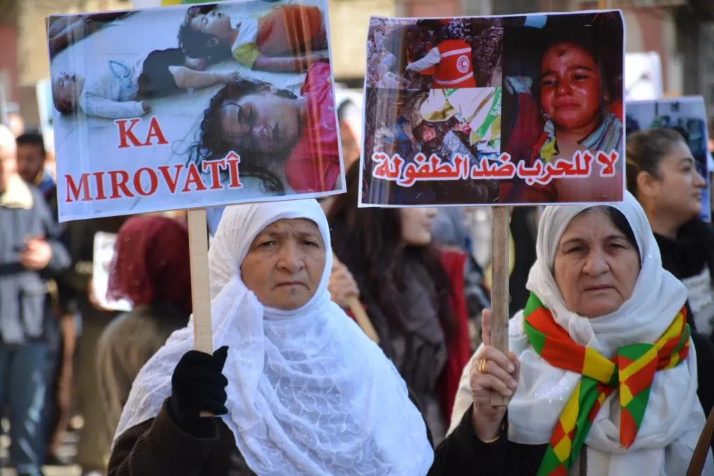 Gelê Qamişlo bi yekdengî got na ji dagirkeriyê re!
