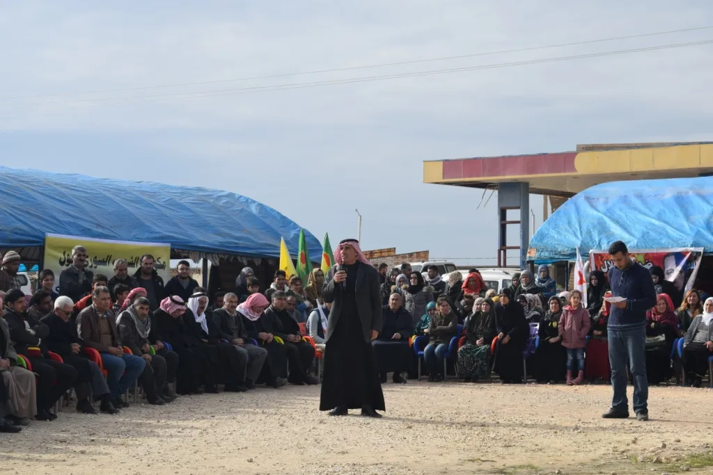 Berxwedana çalakvanên Girê Spî ket roja 37`an