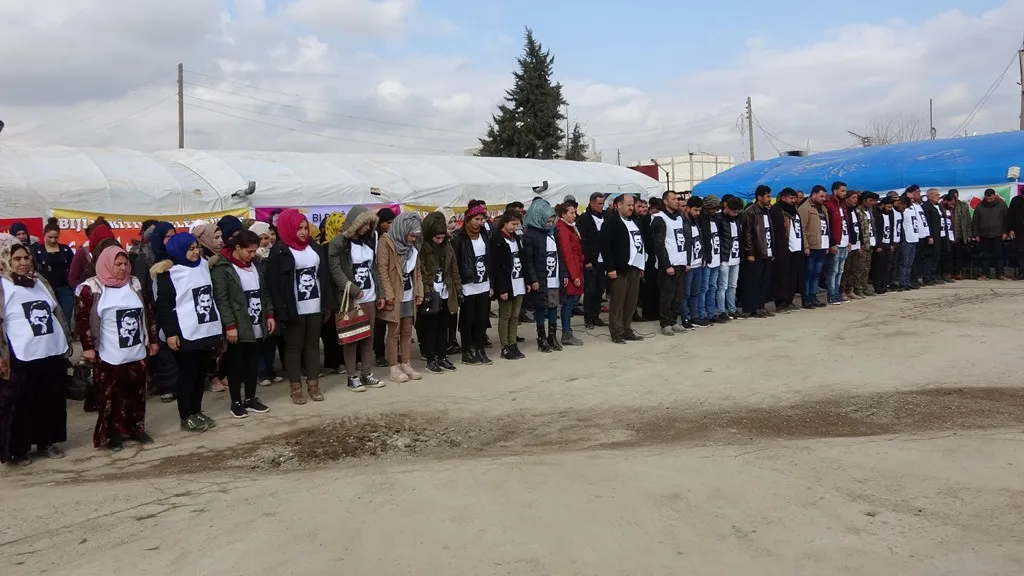 Li Serêkaniyê 110 kesan dest bi greva birçîbûnê kir
