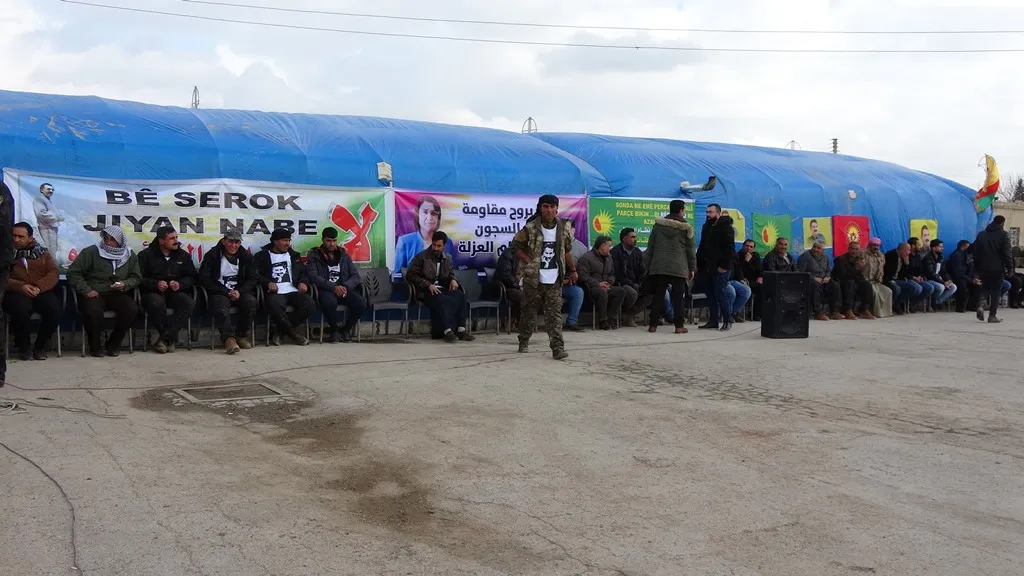 Li Serêkaniyê 110 kesan dest bi greva birçîbûnê kir