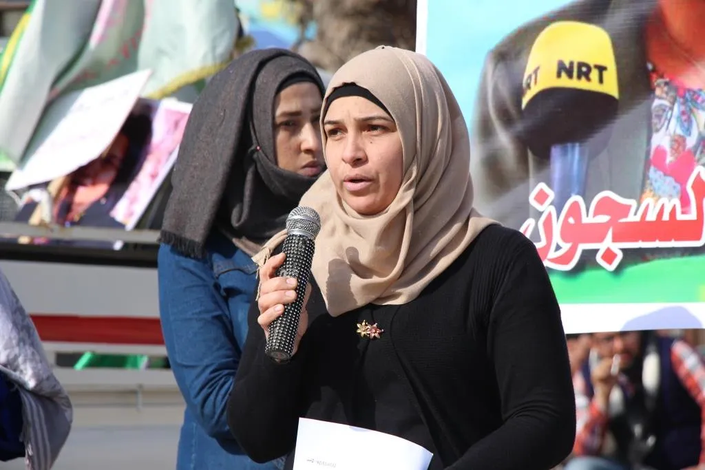 Jinên Minbicê destek da Leyla Guven