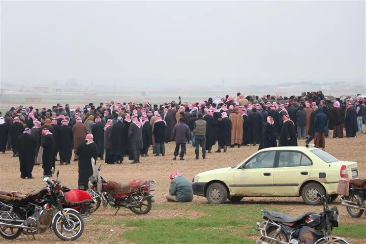 Cenazeyê şehîd Hemûd El-Elî li gundê wî hat veşartin