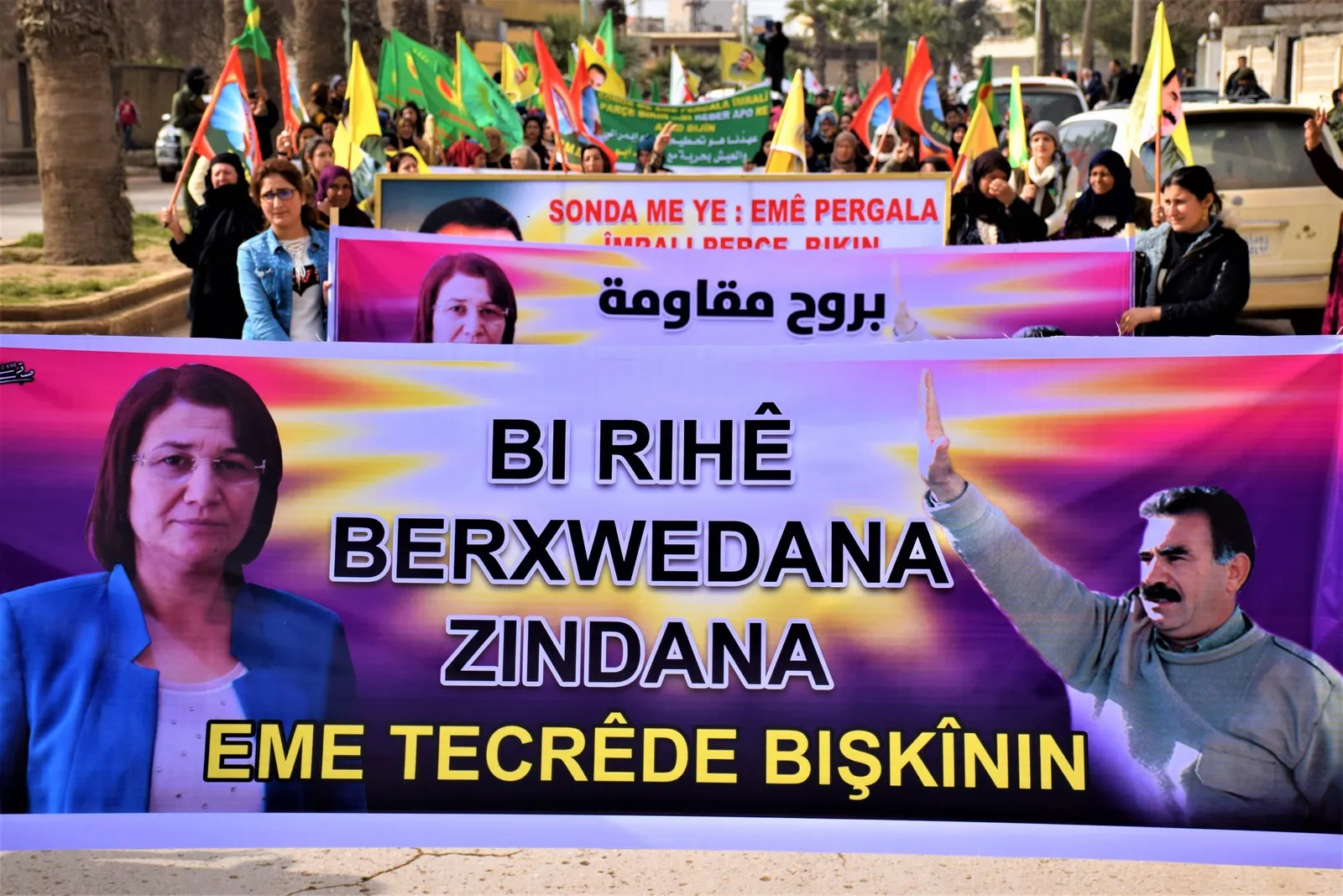 Welatiyên Serêkaniyê: Bi rihê berxwedana zindanan em ê tecrîdê bişikînin