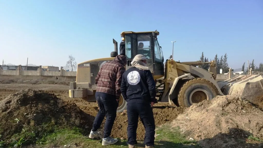 Li herêma Panorama derxistina cenazeyan bi dawî bû