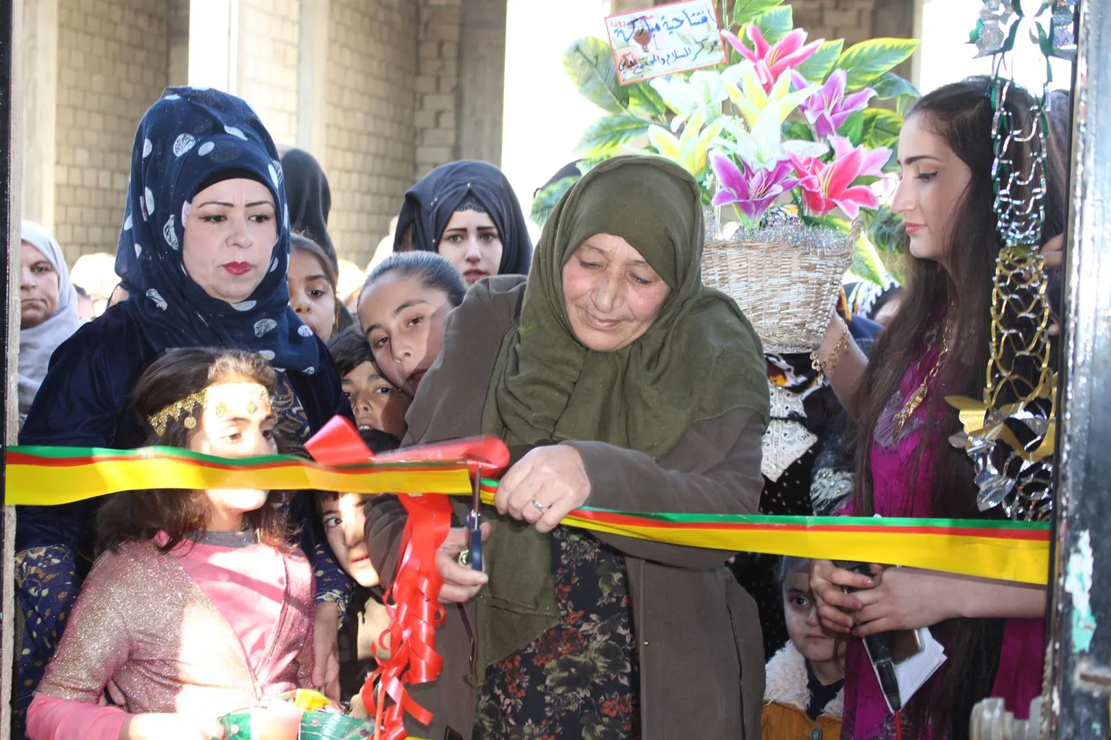 Weqfa Jinên Azad li Hesekê buroyek vekir