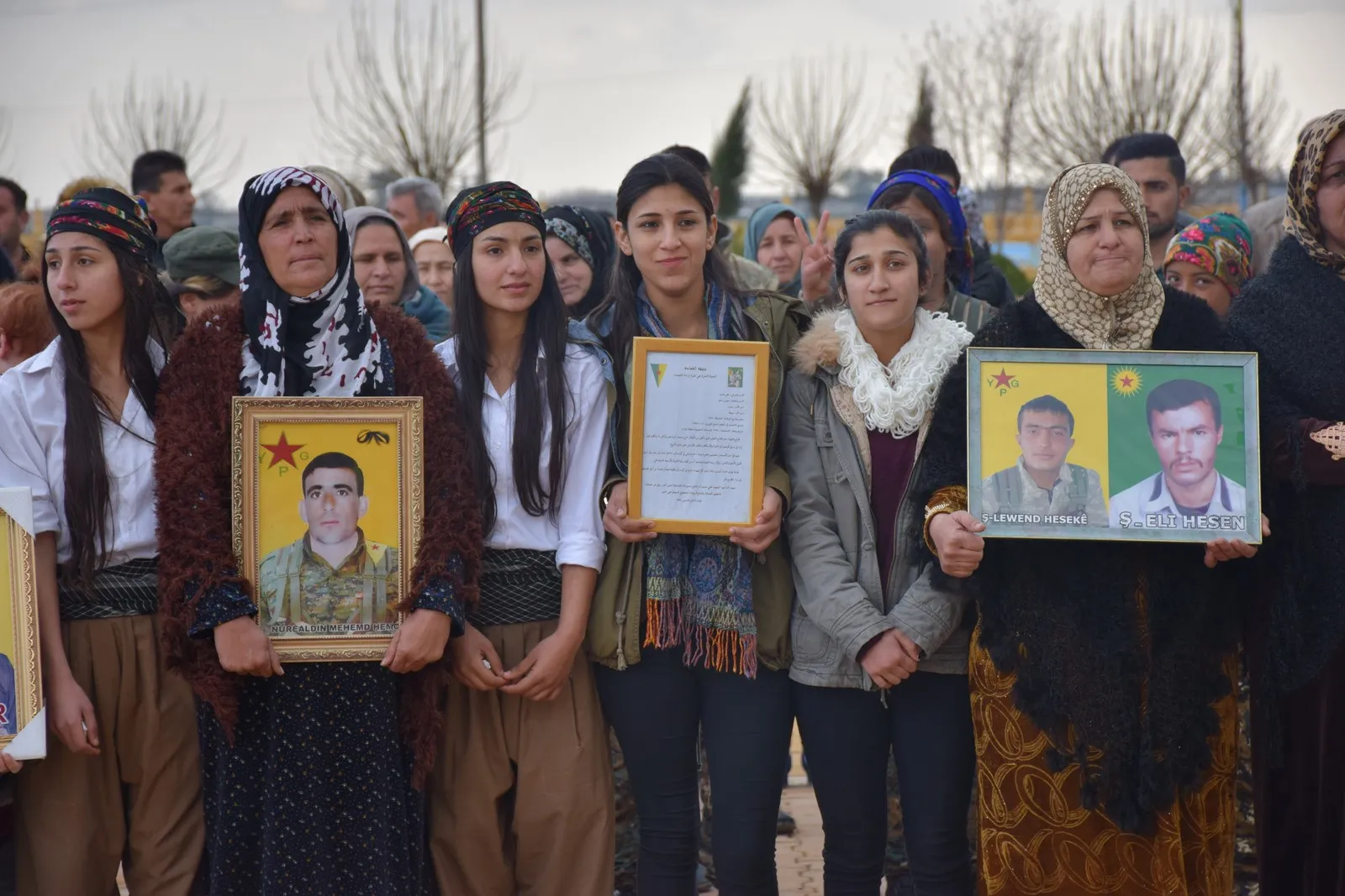 Şêniyên Hesekê şehîdên meha Çileyê bi bîr anîn