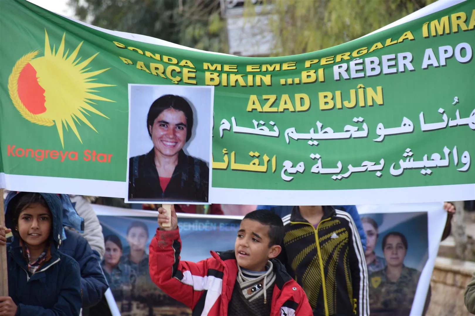 Şêniyên kantona Hesekê daketin qadan
