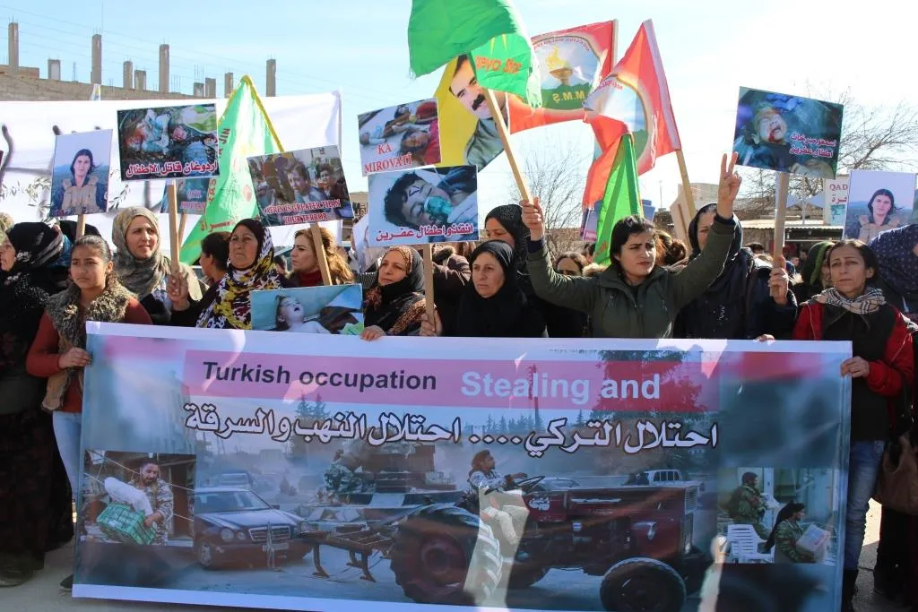  Hesekê, Amûdê û Dirbêsiyê: Em ê Efrînê rizgar bikin