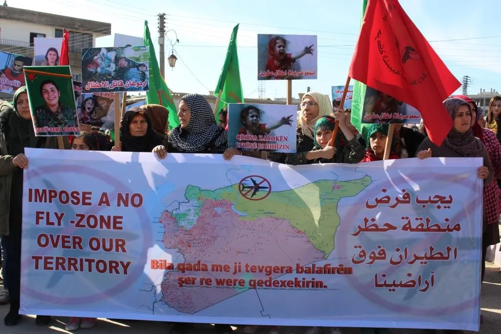  Hesekê, Amûdê û Dirbêsiyê: Em ê Efrînê rizgar bikin