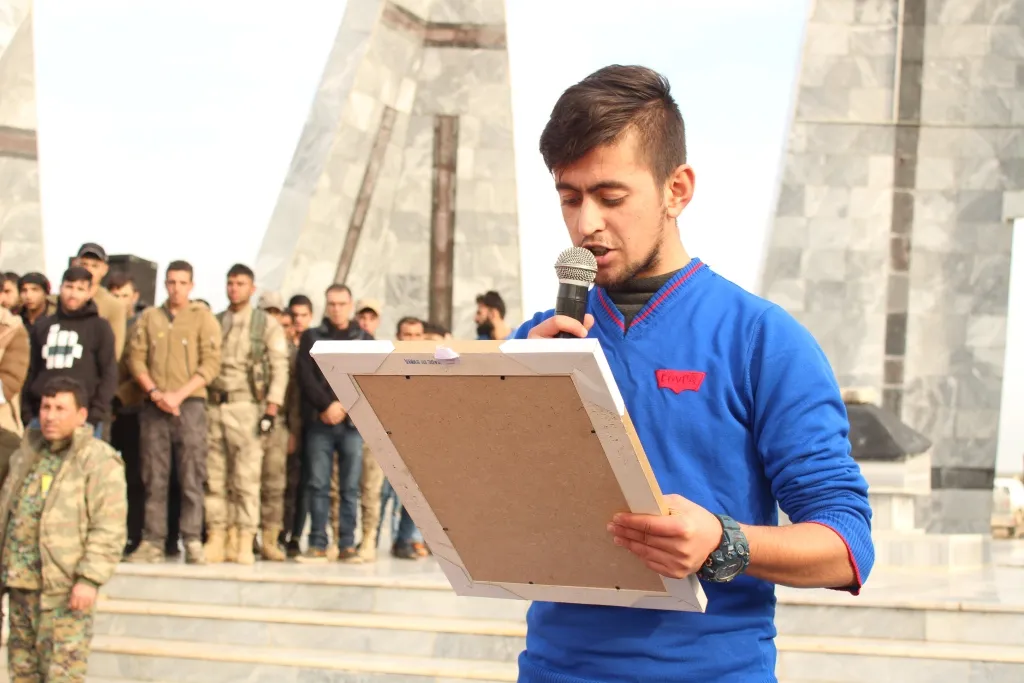 Kobaniyan Şehîd Mehmûd oxir kirin