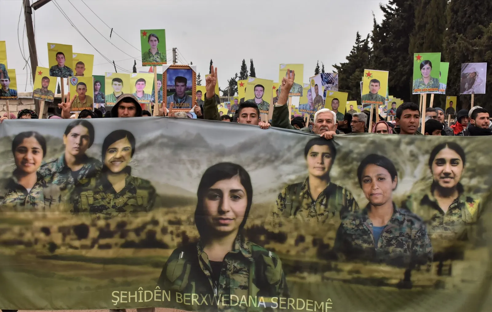 Li Şehbayê meşa bi heybet a malbatên şehîdan