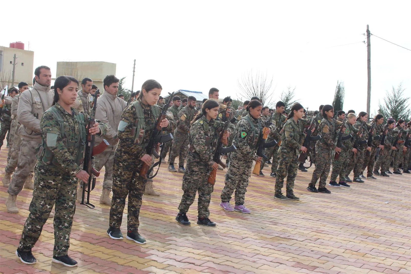 Cenazeyê 4 şehîdan li Hesekê hatin veşartin