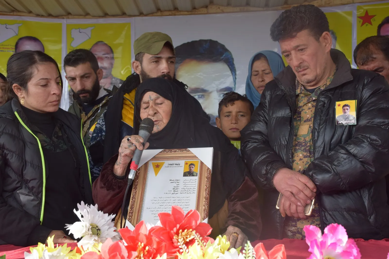 Cenazeyê şehîdên Pêngava Bagera Cizîrê li Hesekê hatin veşartin