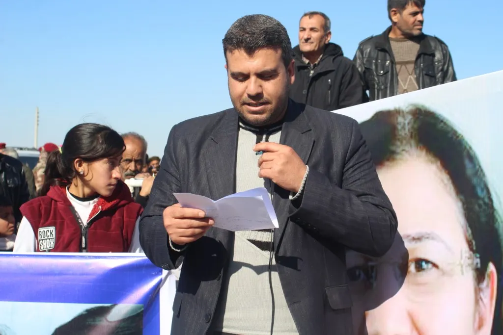 Şêniyên Sirînê ji bo Leyla Guven meşiyan