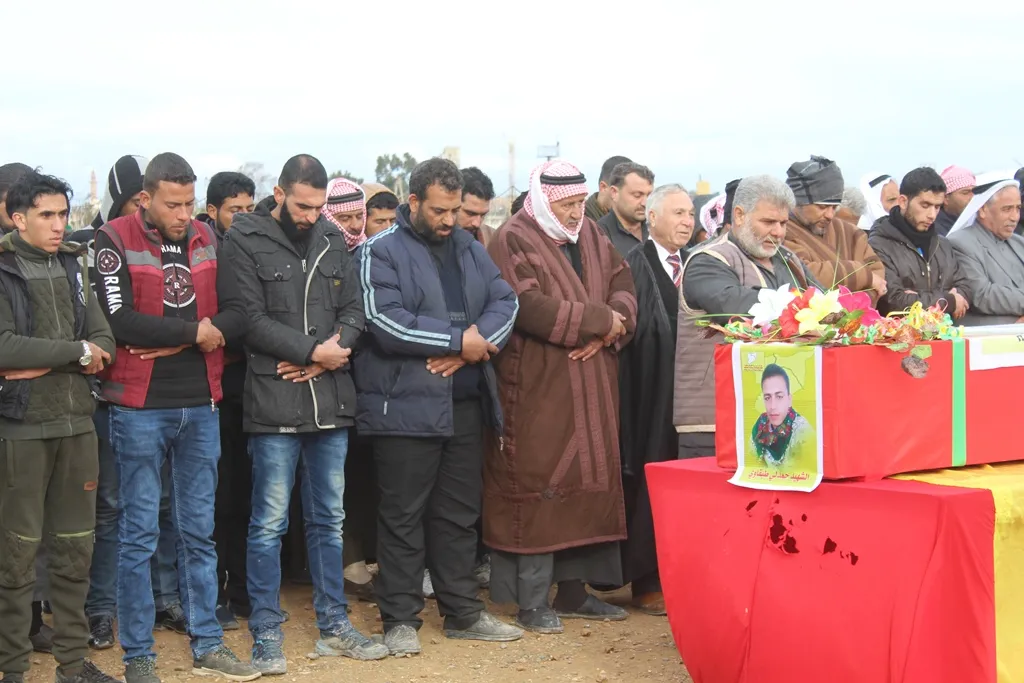 Cenazeyê Tebqawî bi merasîmeke hate veşartin