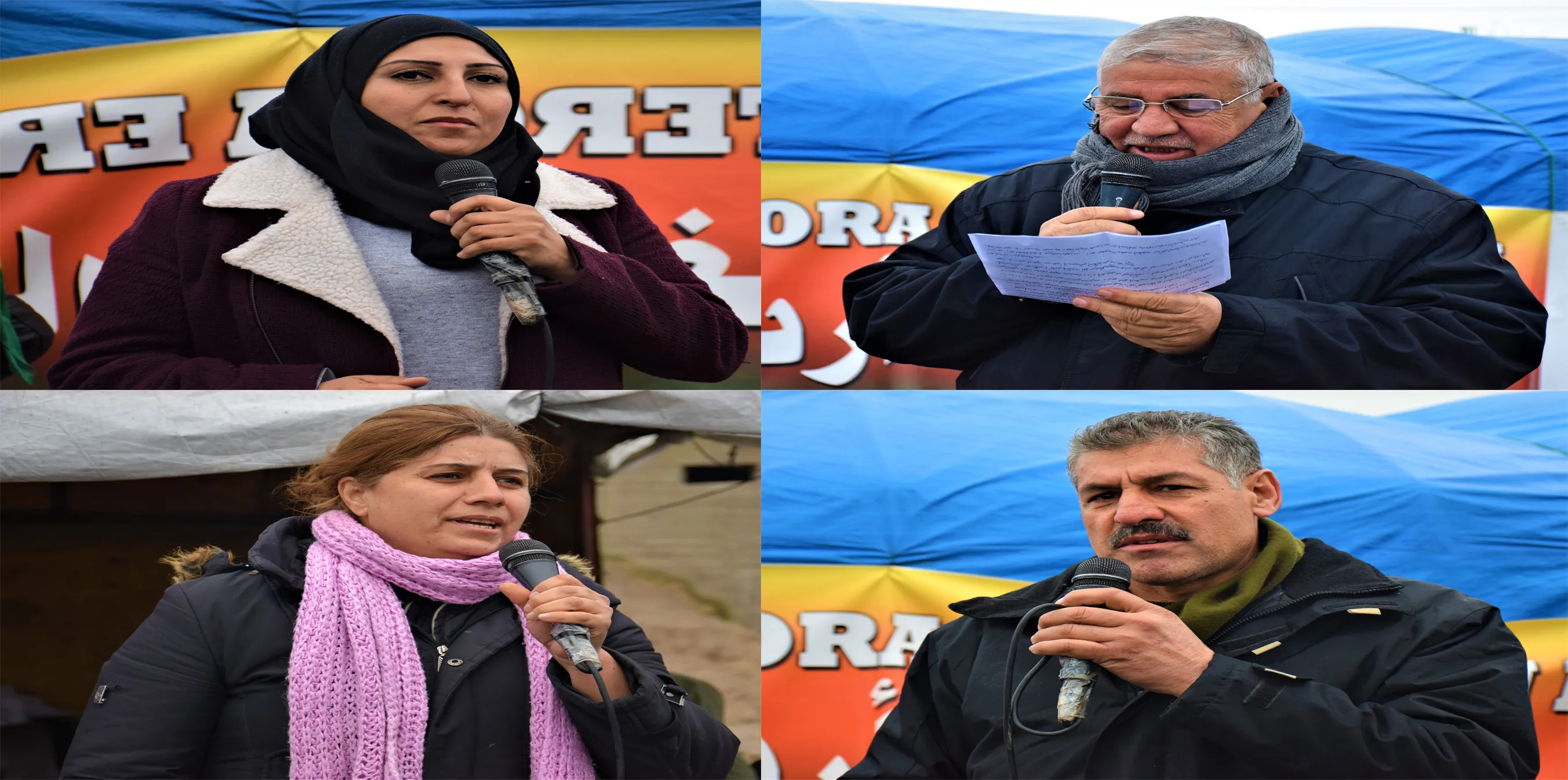 Rêxistinên jinan ên Qamişlo çalakî dewr girtin
