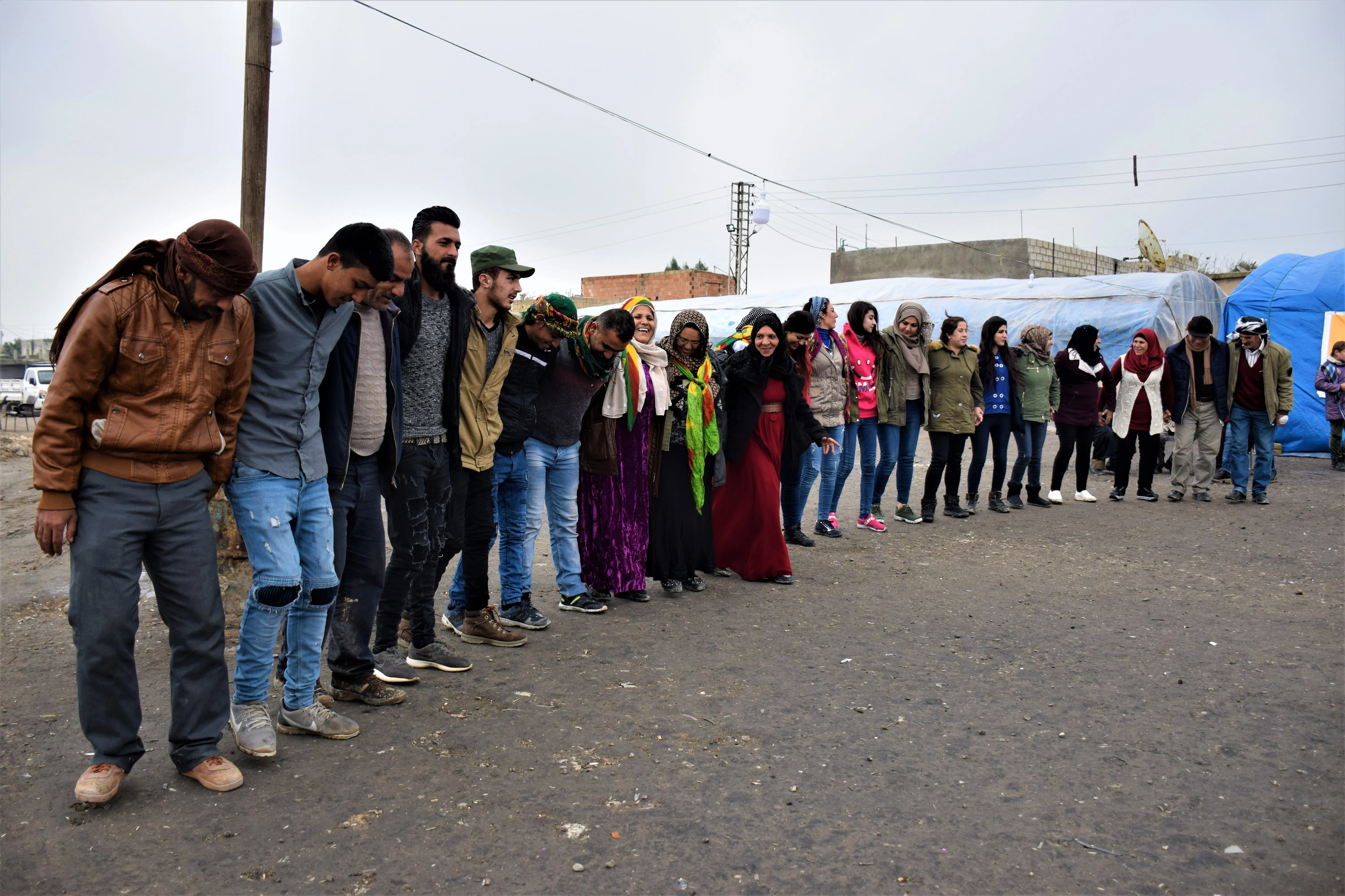 Rêxistinên jinan ên Qamişlo çalakî dewr girtin