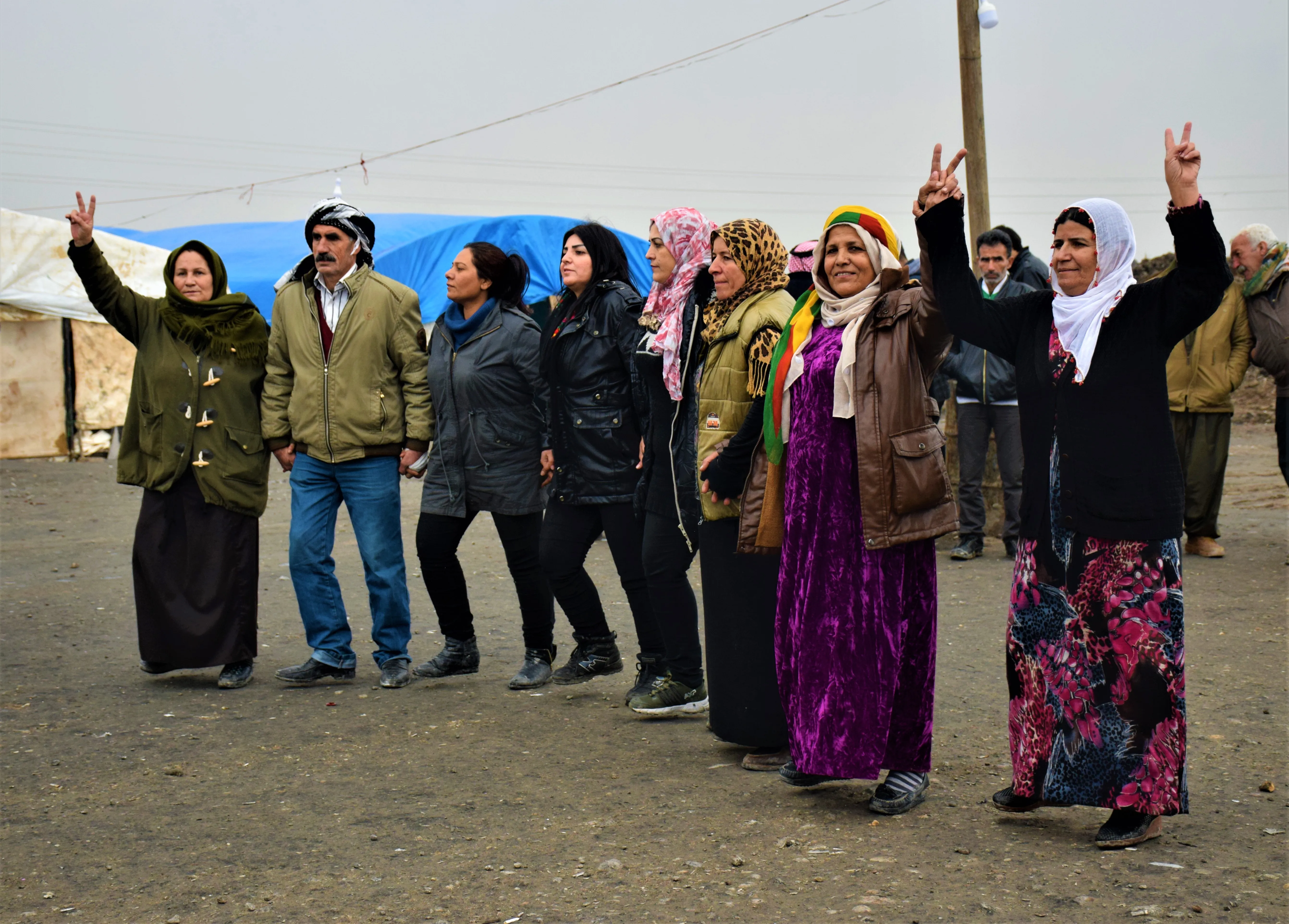 Rêxistinên jinan ên Qamişlo çalakî dewr girtin