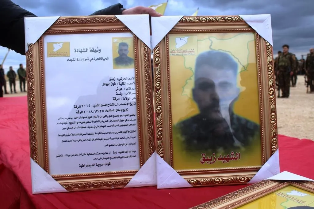 Şehîdên 'Şerê Tinekirina Terorê' li Reqayê hatin oxirkirin