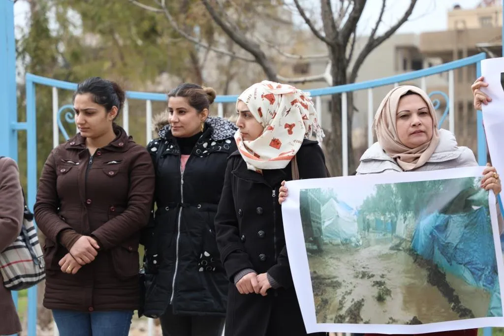 Meclisa Jinên Sûriyê: Divê ji bingehek mirovî nêzî doza penaberan bibin