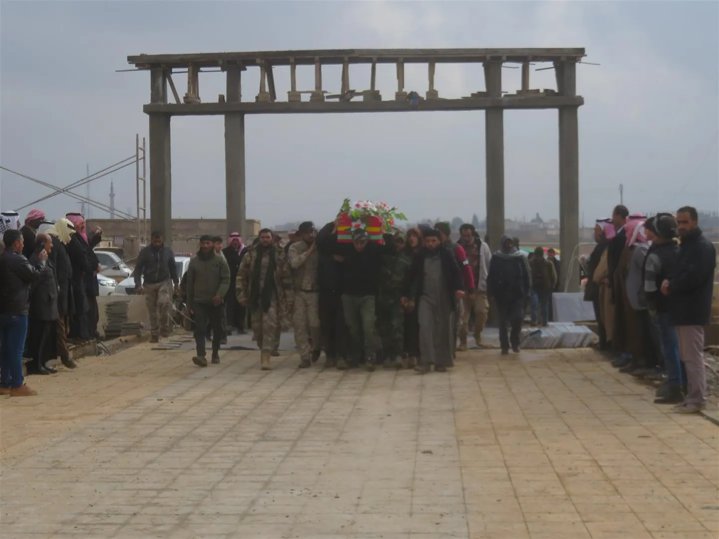 Cenazeyê şervanê Hêzên Senadîd Şakir bi merasîmekê hate veşartin