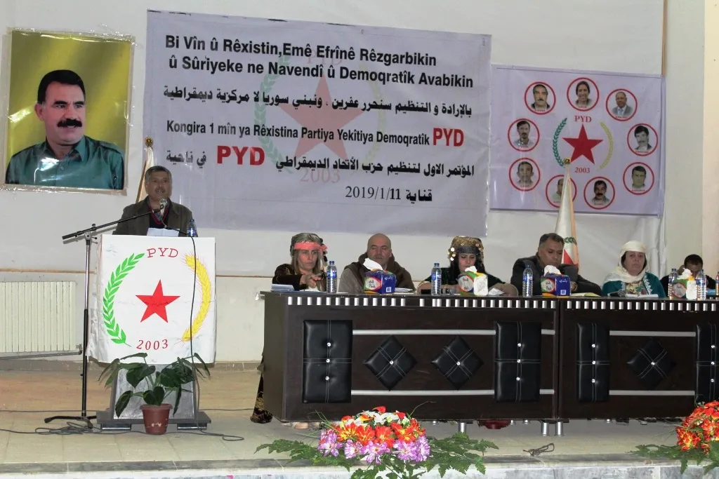 Kongreya PYD‘ê ya li Qenayayê bi dawî bû