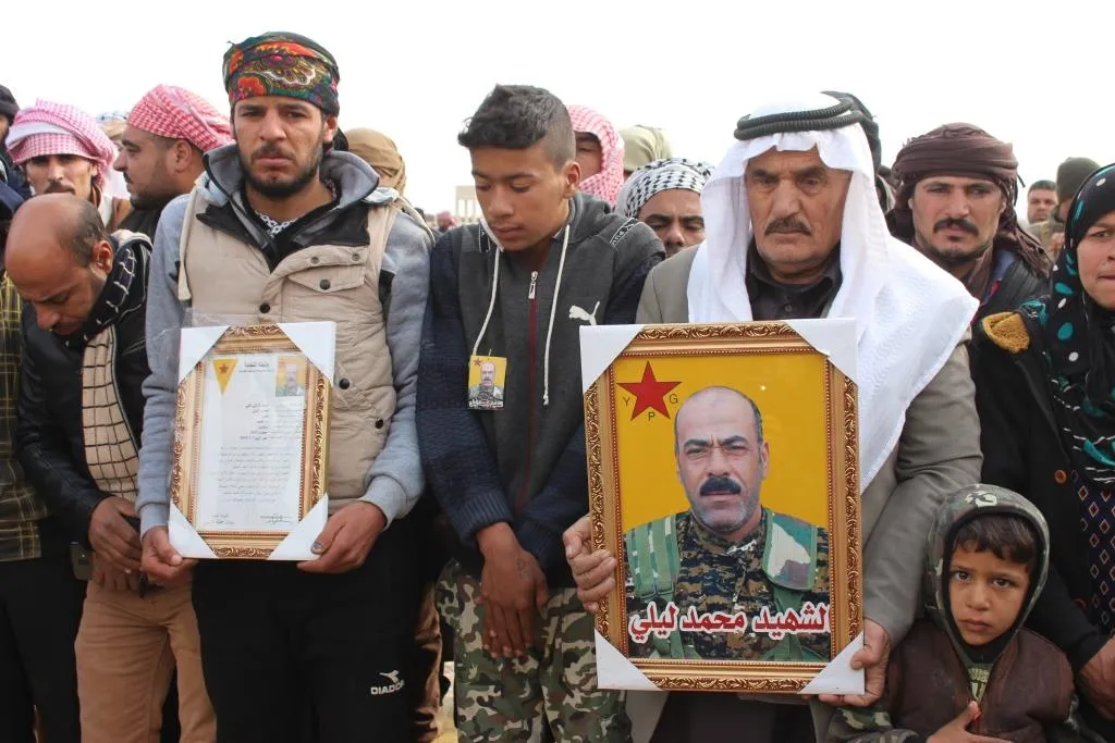 Cenazeyê şehîd Mihemed Leylî li Til Hemîsê hate veşartin
