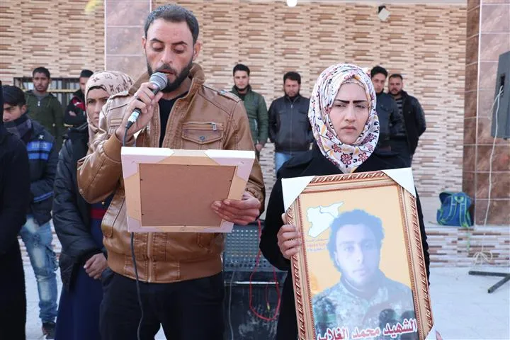 Şêniyên Şedadê du şehîdên xwe oxir kirin