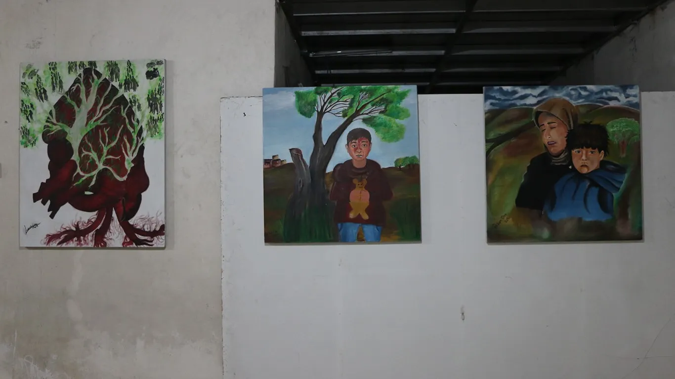 Pêşangeha "Ji bo te ey Efrîn" bi elaqeyeke mezin hate pêşwazîkirin