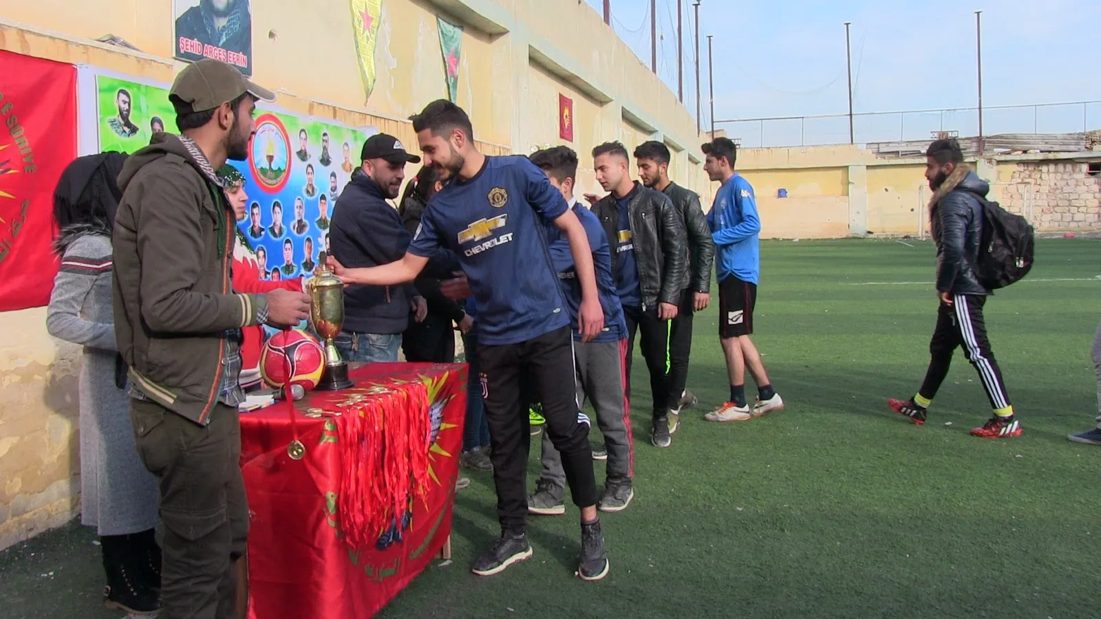 Nisûr Efrîn B xelata turnoveyê wergirt