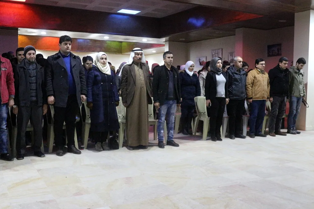 Çalakiya 'Sûriye ya gelê Sûriyeyê ye' ji bo piştgiriya Berxwedana Serdemê