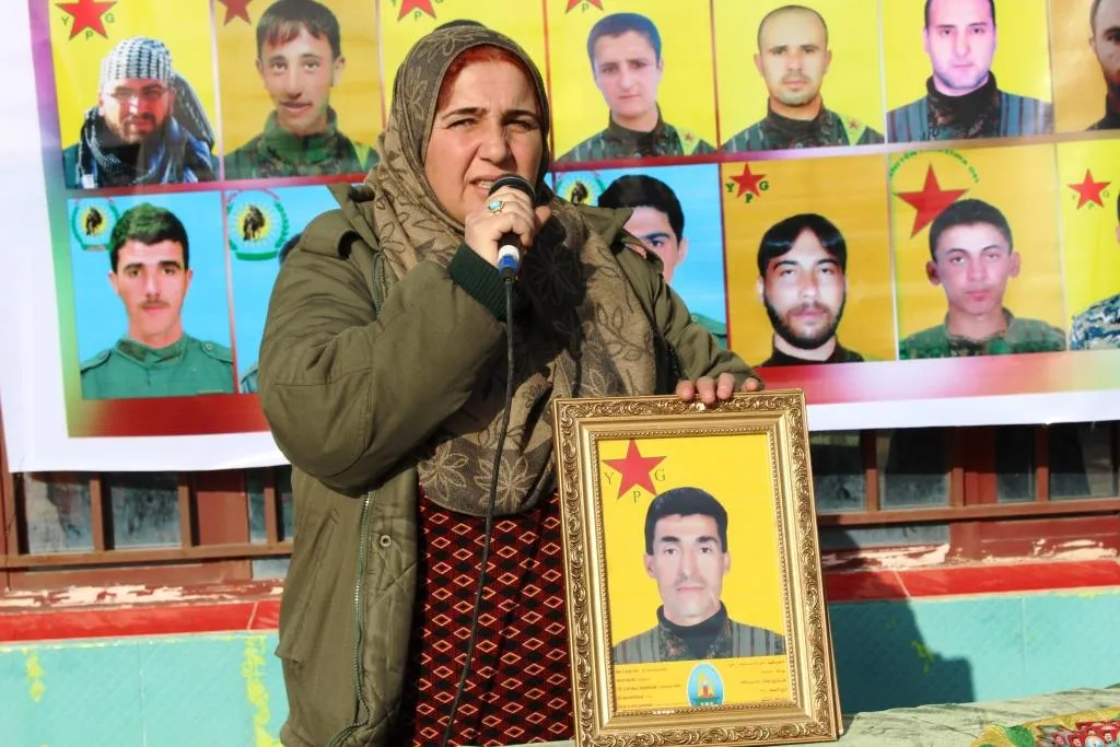 Şehîdên meha Çileyê li Qamişlo hatin bi bîranîn