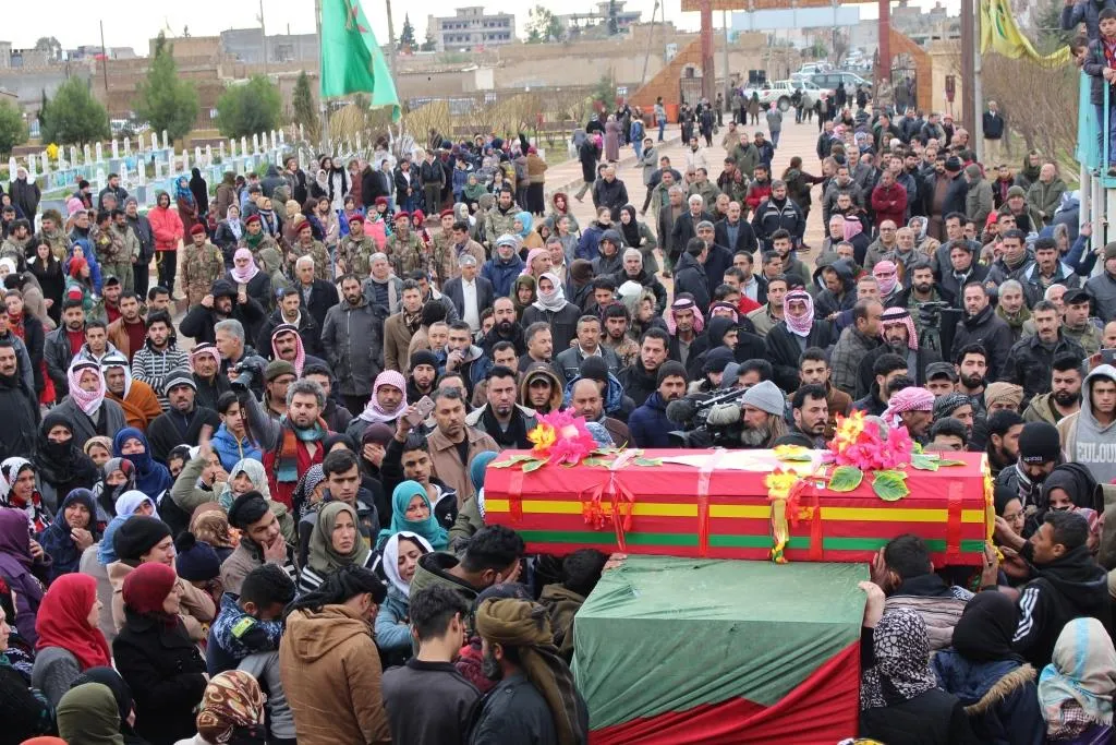 Cenazeyê Maşûq li Qamişlo hate veşartin