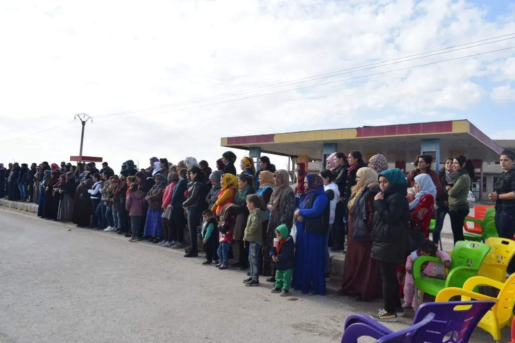 Çalakiya li Girê Spî ya li dijî dagirkeriya Tirkiyê di roja 40‘î de ye 