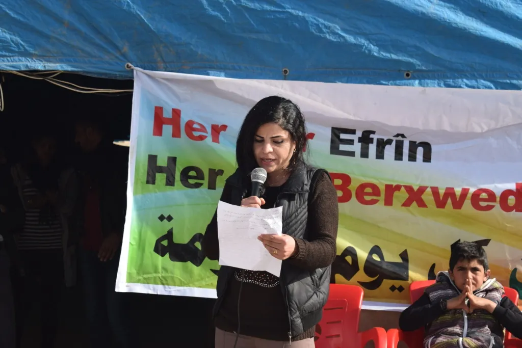 Çalakiya li Girê Spî ya li dijî dagirkeriya Tirkiyê di roja 40‘î de ye 