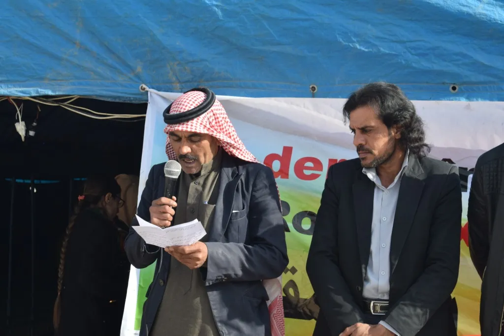 Çalakiya li Girê Spî ya li dijî dagirkeriya Tirkiyê di roja 40‘î de ye 