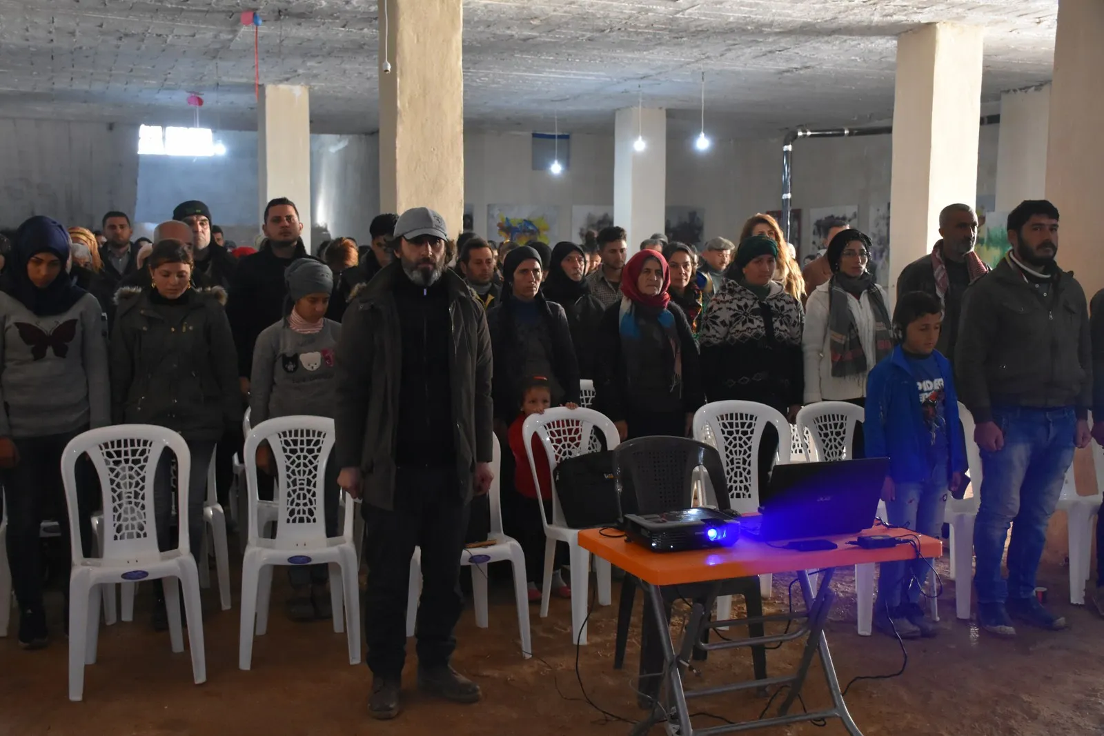 Hunermendên Efrînê çalakiyeke çandî lidar xistin