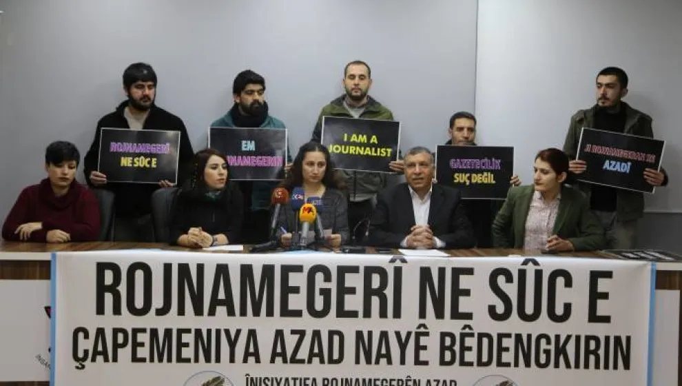 Hejmara rojnamegerên girtî li Tirkiyê hate eşkerekirin
