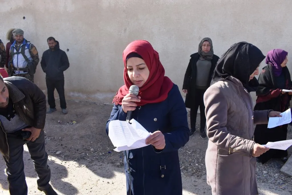 Cenazeyê şervanên QSD‘ê Munzur û Elaa hatin veşartin