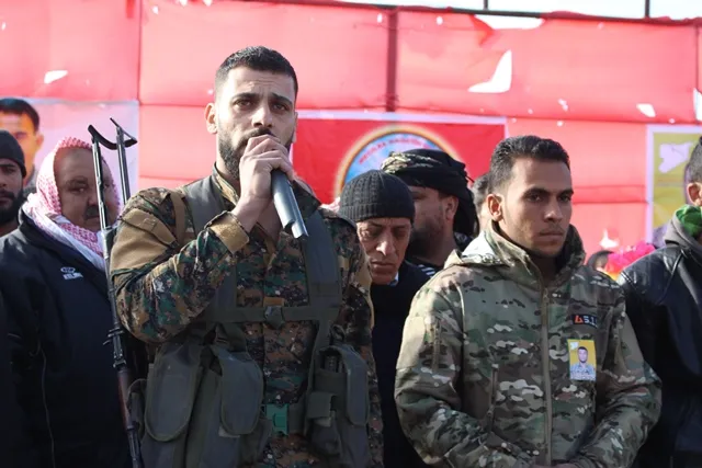 Şehîdê QSD‘ê Dilşêr li Tirbespiyê hate veşartin