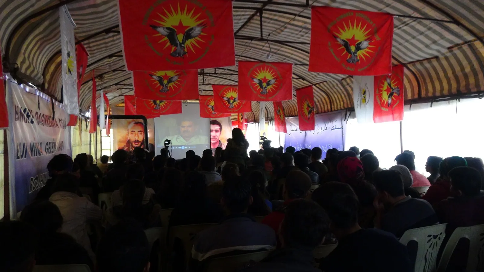 Ciwanên herêma Efrînê li dijî tecrîdê çalakiya kon dan destpêkirin