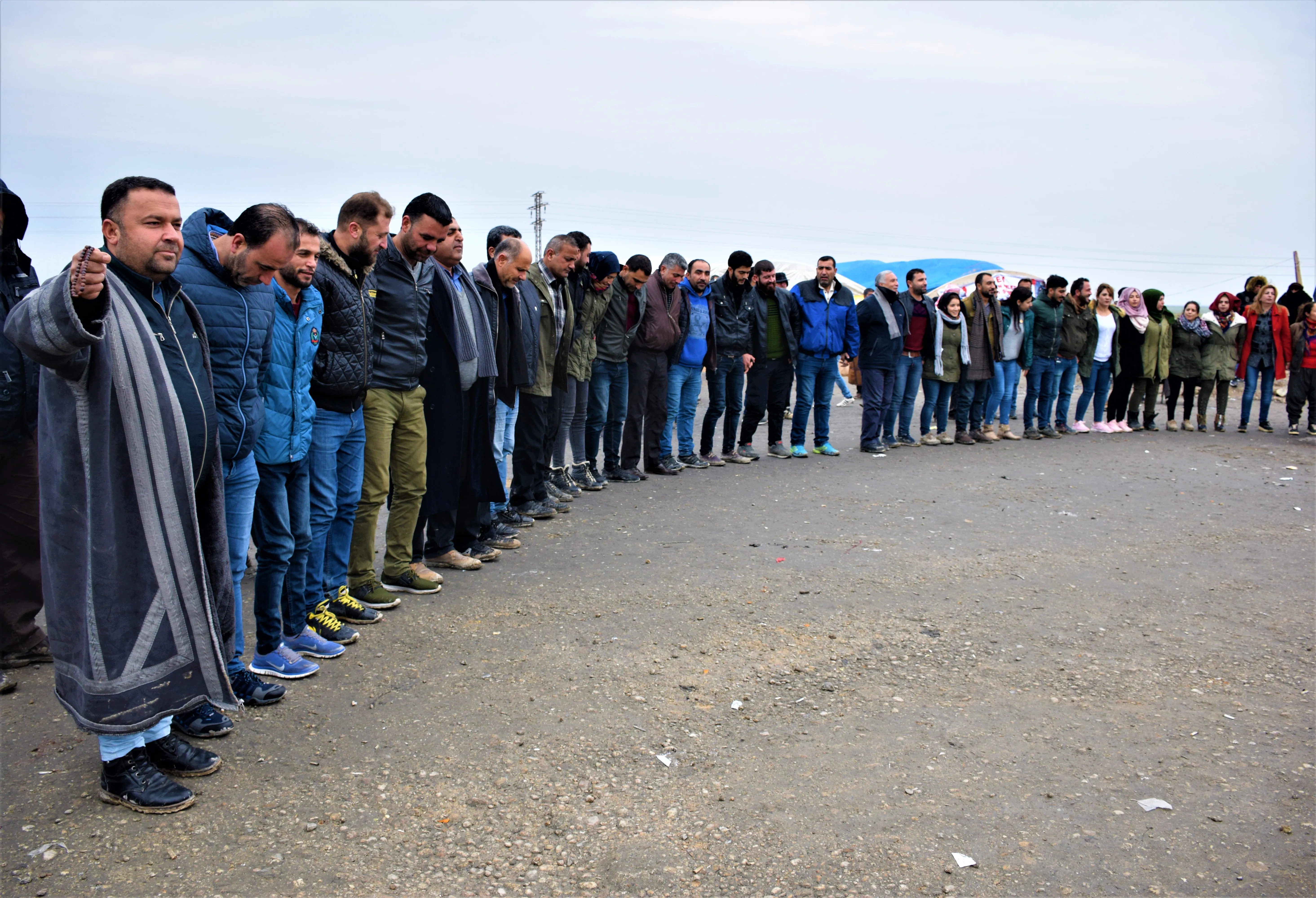 Çalakiya mertalên zindî li Serêkaniyê di roja 14‘an de berdewam e